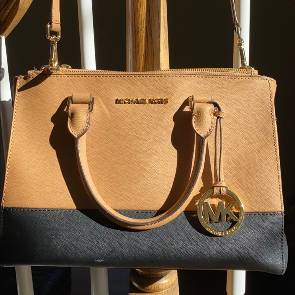 Michael Kors Color Block Satchel